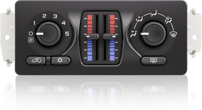 HYR 599-210XD Climate Control Module AC Control Panel Fit for 2003-2007 Chevy GMC Buick Cadillac Isuzu Saab Vehicle - Silverado Sierra 1500 2500 3500 Tahoe Suburban Avalanche Trailblazer Envoy Yukon 9-7X - Image 1